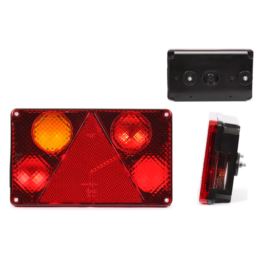 Lampa tylna ŻAR W21L lewa z p-mgielnym