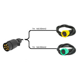 ZESTAW LAMP FT-88 WIĄZKA  7/7M xx