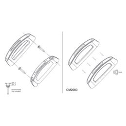 LAMPA OBRYS-WB LED  FT-39