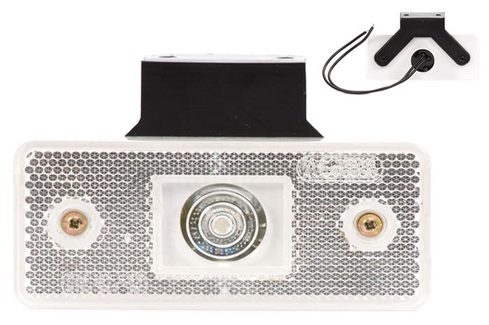 Lampa obrys LED W17D biała podwieszana