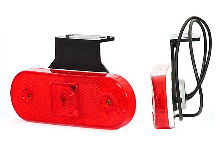 Lampa obrys LED W47 czerwona