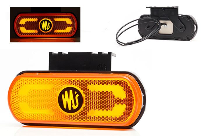 Lampa obrys LED W240 żółta