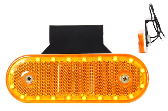 Lampa obrys LED W47WW żółta