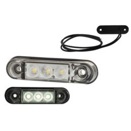 Lampa obrys LED HOR95 biała