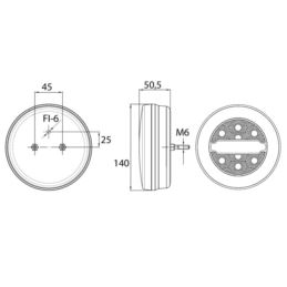 Lampa tylna LED FT-113