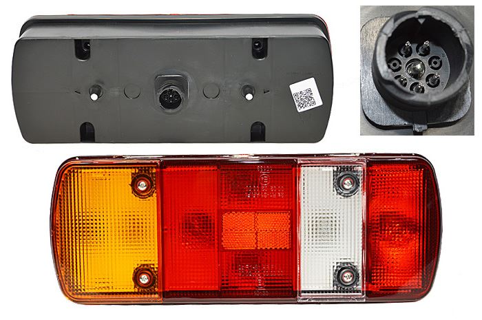 LAMPA TYŁ 5-SEG MB ATEGO/GNIAZ.TYŁ/ LEWA