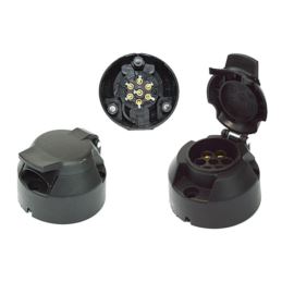 GNIAZDO 12V 7-PIN  PLASTIK