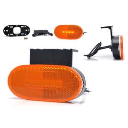 Lampa obrys LED W196 żółta
