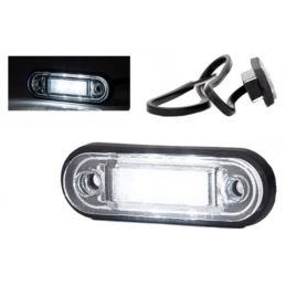 Lampa obrys LED FT-015 biała
