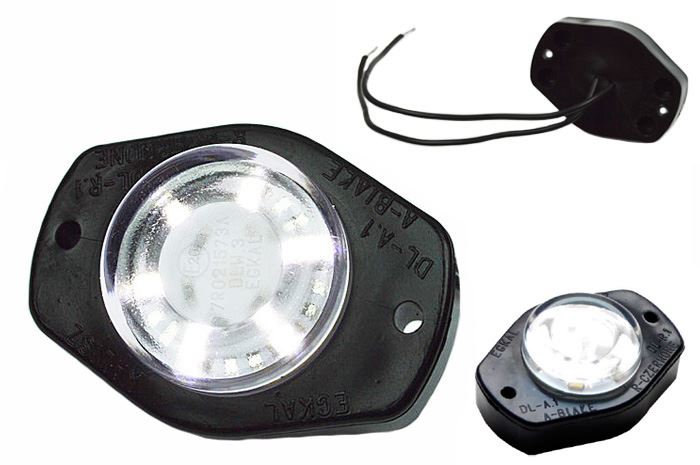 LAMPA OBRYS LED  EGKAL DL-A1.3 BIAŁA