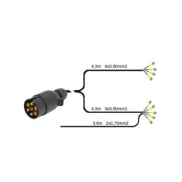ZESTAW LAMP FT-88 INSTALACJA 7/4,5M OBR-1