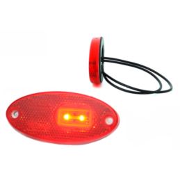 Lampa obrys LED W65 czerwona