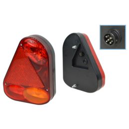 Lampa tylna ŻAR FT-077 GNI lewa z p-mgielnym