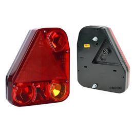 Lampa tylna ŻAR HOR56 GNI lewa z p-mgielnym