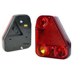 Lampa tylna ŻAR HOR56 GNI prawa z p-mgielnym