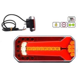 Lampa tylna LED W150 S-4 z cofania