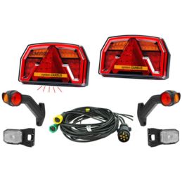 ZESTAW LAMP FT-371 CANBUS WIĄZKA 7/4,5M OBR B