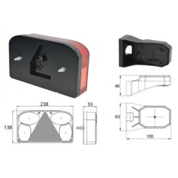 ZESTAW LAMP FT-88 WIĄZKA  7/5,3M OBR A
