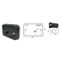 ZESTAW LAMP FT-270 WIĄZKA 13/5,5M OBR A
