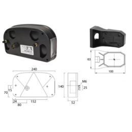 ZESTAW LAMP MULTIPOINT II  WIĄZKA 13/5,5M OBR A