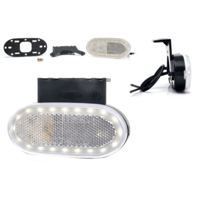 Lampa obrys LED W197 biała
