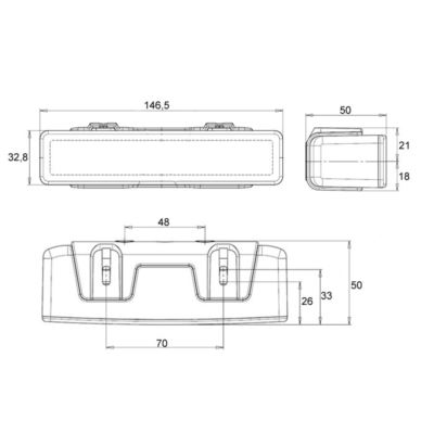 Lampa robocza LED W123 1000lm