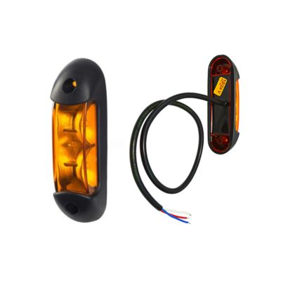 Lampa obrys-k LED HOR83 żółta z kier