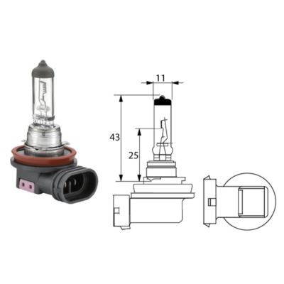 ŻARÓWKA SAM  H11 24V 70W HELLA