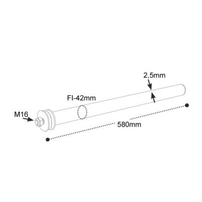 WSPORNIK NADKOLA  UNI RURA 42/580 PROSTA GZ M16