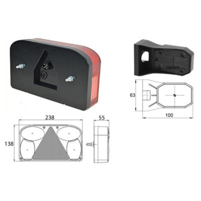 ZESTAW LAMP FT-88 WIĄZKA 13/5,5M OBR A x
