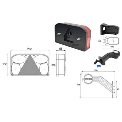 ZESTAW LAMP FT-88 WIĄZKA 13/5,5M OBR B x
