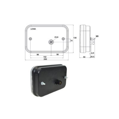ZESTAW LAMP FT-270 WIĄZKA 7/4,5M x