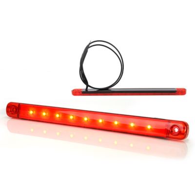 Lampa obrys-s LED W97.4 czerwona 9xLED
