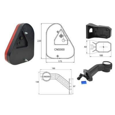 ZESTAW LAMP FT-77 WIĄZKA  7/4,5M R OBR B x