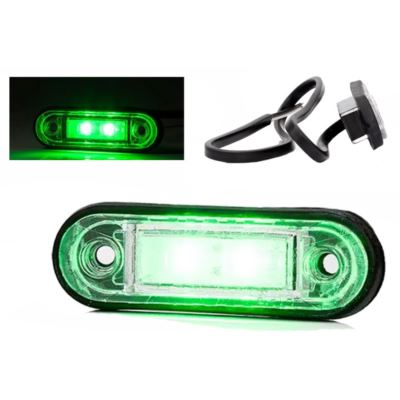 Lampa obrys LED FT-015 zielona