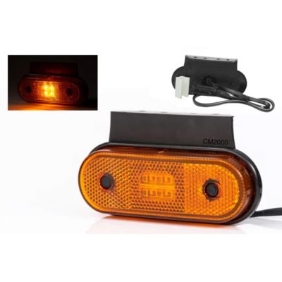 Lampa obrys LED FT-020 żółta QS150