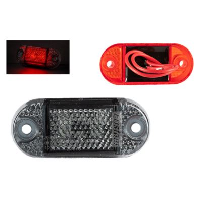 Lampa obrys LED FT-062 czerwona DARK