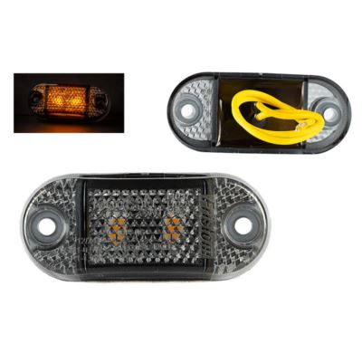 Lampa obrys LED FT-062 żółta DARK