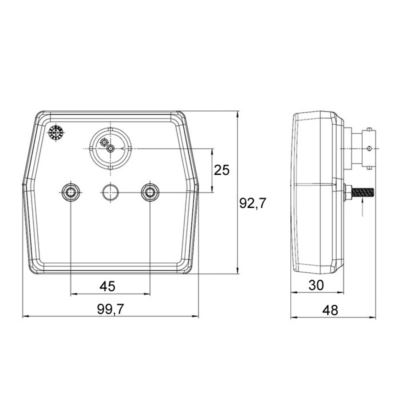 Lampa cofania LED FT-224 12V GNI