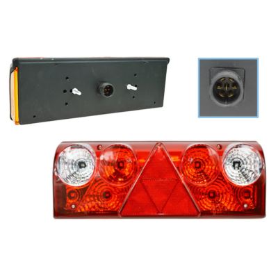 LAMPA TYŁ NACZ EUROPOINT 2 /1-GNIAZDO/ PRAWA