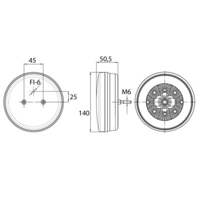 Lampa cofania LED FT-112