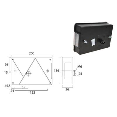 ZESTAW LAMP MULTIPOINT IV WIĄZKA 13/4,5M xx