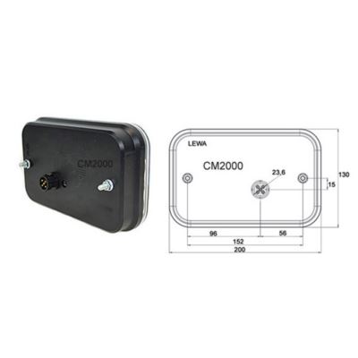 ZESTAW LAMP FT-270 CAN WTYCZKI 5-PIN R