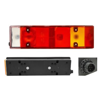 LAMPA TYŁ 7-SEG RVI,TGA,DAF/GN.BOK/ PRAWA HNL